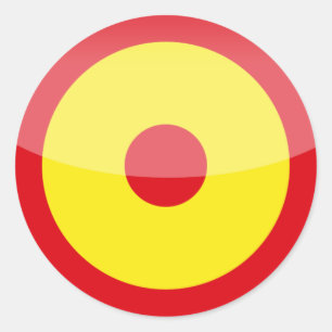 Spanien Runder Aufkleber