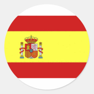 Spanien Runder Aufkleber