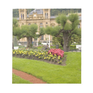 Spanien, San Sebastian. Beliebter Seebadeort, Notizblock