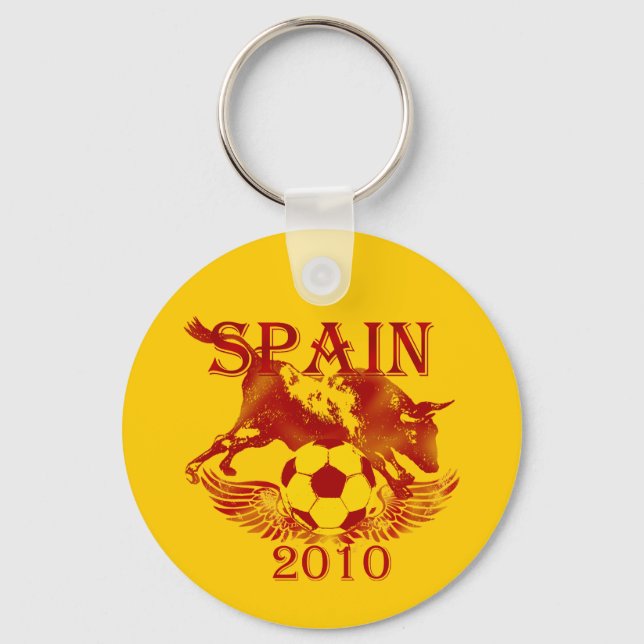 Spanien Schlüsselanhänger 2010 für Espana La Roja  (Vorderseite)