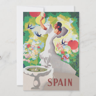 Spanien Senorita Birds Blume Fiesta Garden