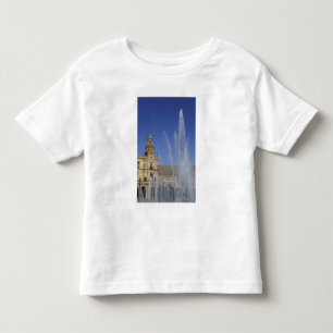Spanien, Sevilla, Andalusien Brunnen und verziert Kleinkind T-shirt