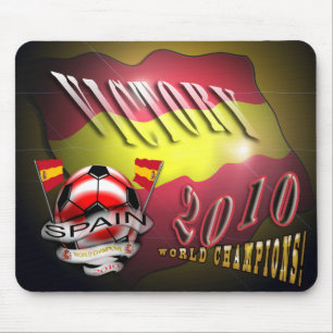 Spanien-Sieg die 2010 Weltmeisterschaft-Welt Mousepad