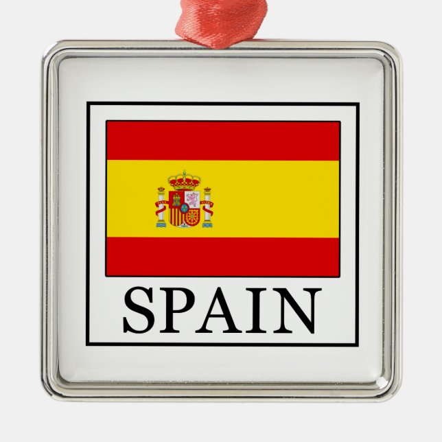Spanien Silbernes Ornament (Vorne)