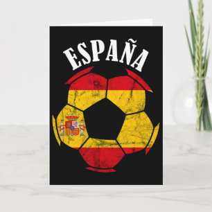 Spanien Spanien Flagge Spanien Fußballspieler Span Karte
