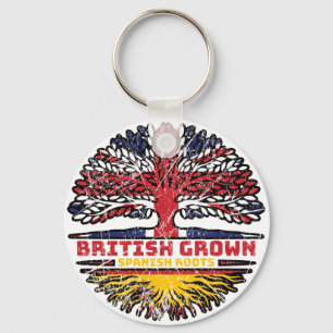 Spanien Spanien Vereinigtes Königreich British Tre Schlüsselanhänger