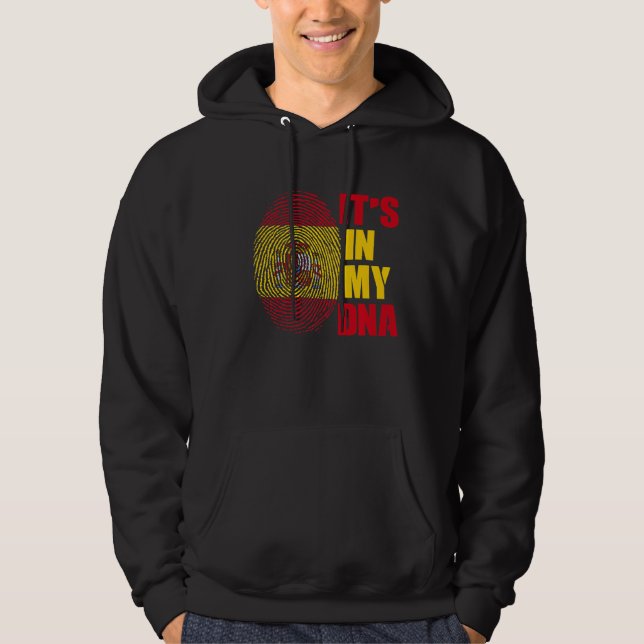 Spanien Spanier Spanische Flagge Spanische Eltern  Hoodie (Vorderseite)
