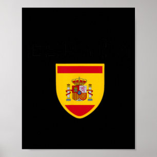 Spanien Spanisch Fußball Trikot Trikots Ll Top Poster