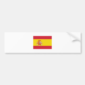Spanien/spanische Flagge Autoaufkleber