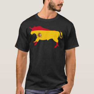 Spanien - Spanische Flagge Souvenir Toro España Bu T-Shirt