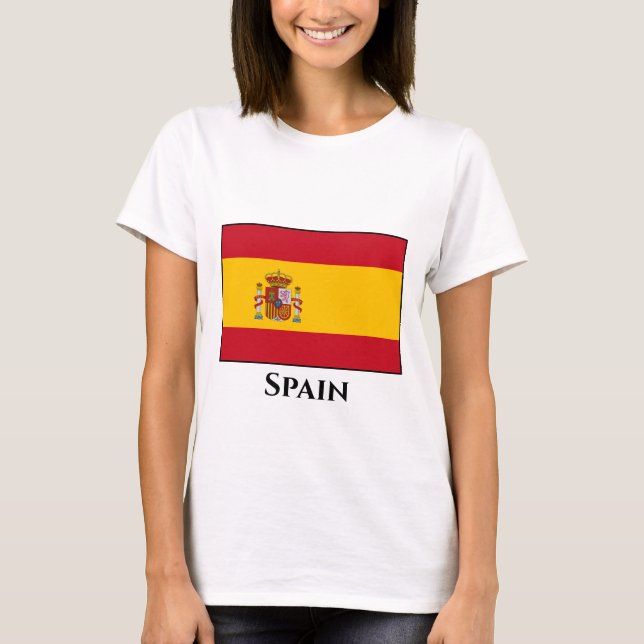 Spanien (Spanische Flagge) T-Shirt (Vorderseite)
