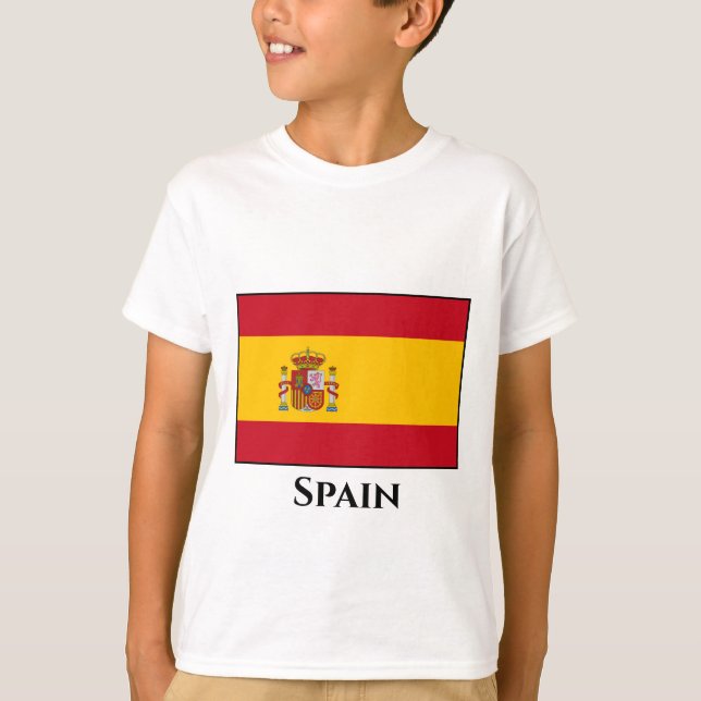 Spanien (Spanische Flagge) T-Shirt (Vorderseite)