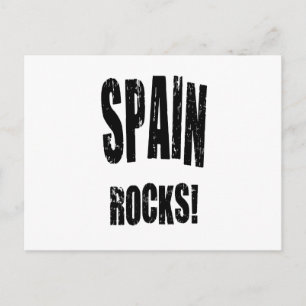 Spanien Steine! Postkarte