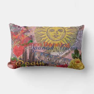 Spanien Sunshine Spanish Travel Art Lendenkissen