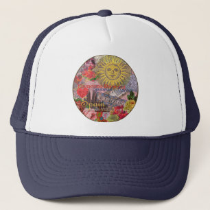 Spanien Sunshine Spanish Travel Art Truckerkappe