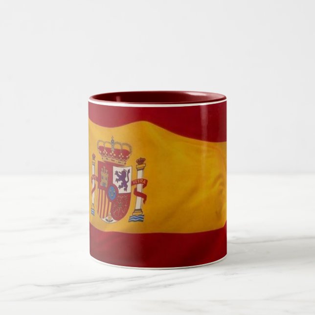 Spanien - Tasse- Zweifarbige Tasse (Mittel)