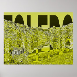 Spanien Toledo Plakat