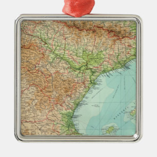 Spanien- u. Portugalostabschnitt Ornament Aus Metall