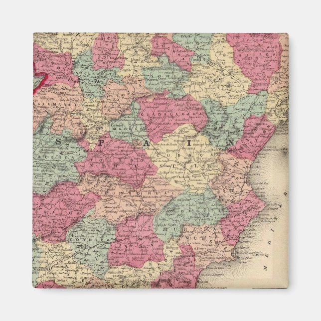 Spanien und Portugal 13 Magnet (Vorne)