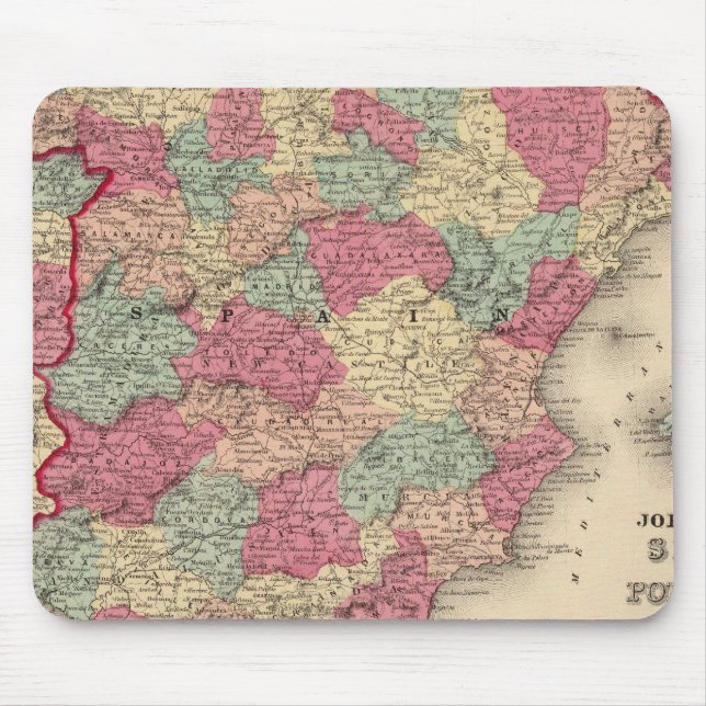 Spanien und Portugal 13 Mousepad (Vorne)