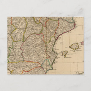 Spanien und Portugal 5 Postkarte