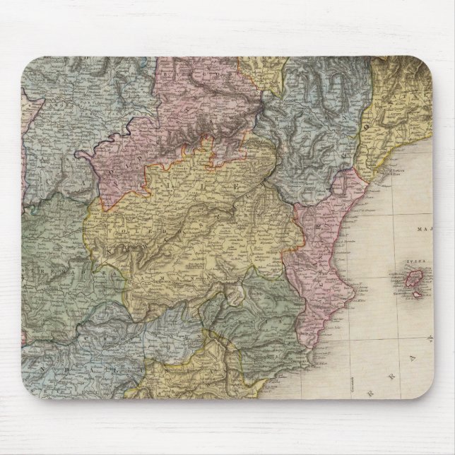 Spanien und Portugal 6 Mousepad (Vorne)