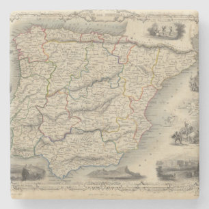 Spanien und Portugal 9 Steinuntersetzer