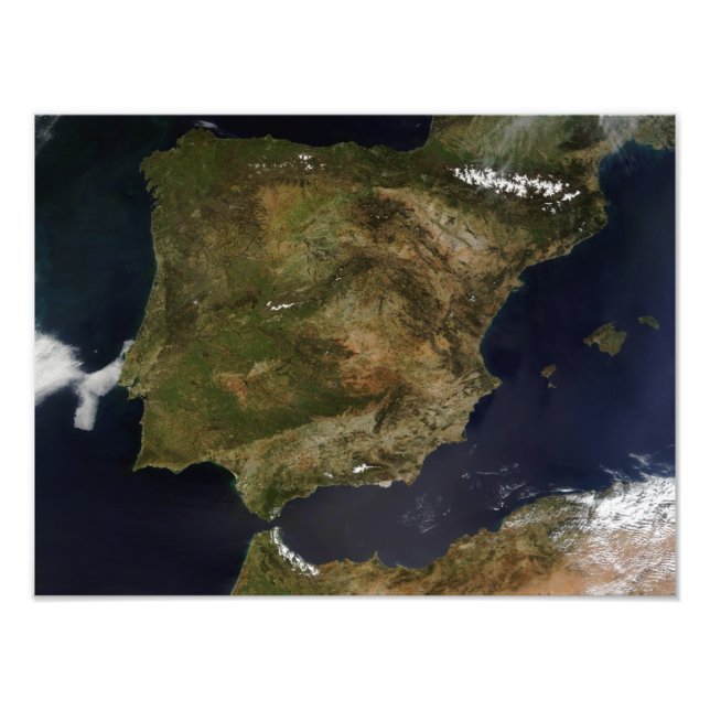 Spanien und Portugal Fotodruck (Vorne)