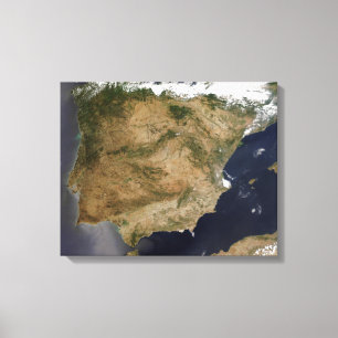 Spanien und Portugal Leinwanddruck