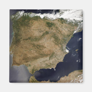 Spanien und Portugal Magnet