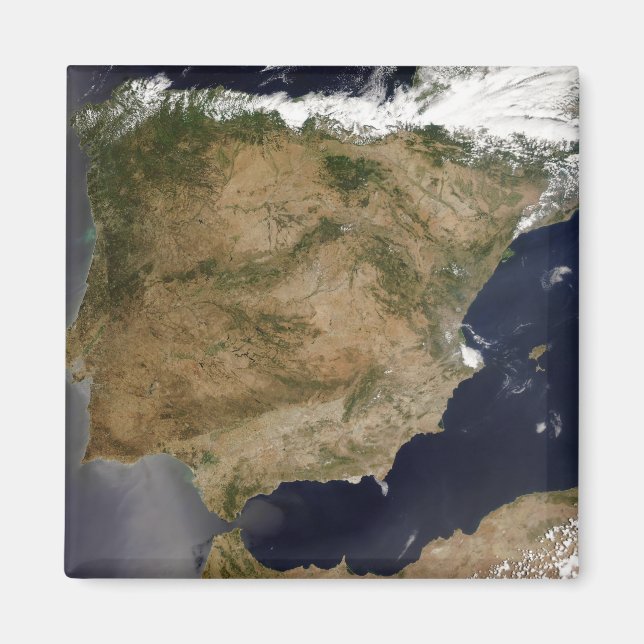 Spanien und Portugal Magnet (Vorne)