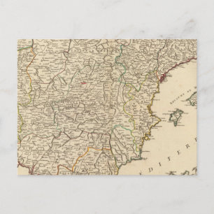 Spanien und Portugal Postkarte