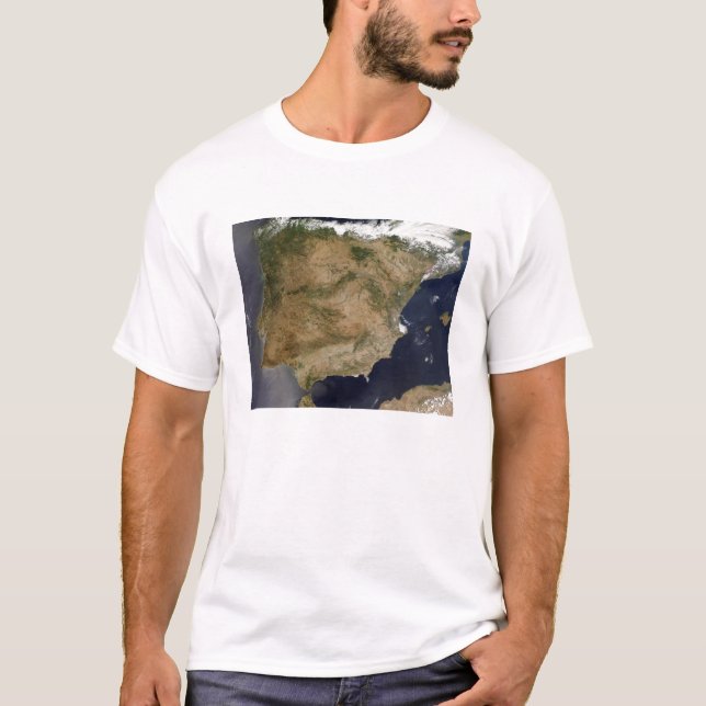 Spanien und Portugal T-Shirt (Vorderseite)