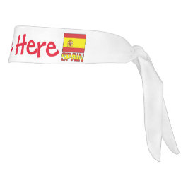 Spanien und Spanien - Rote Personalisierung der Fl