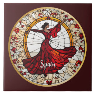 Spanien Urlaubs Souvenir Fliese