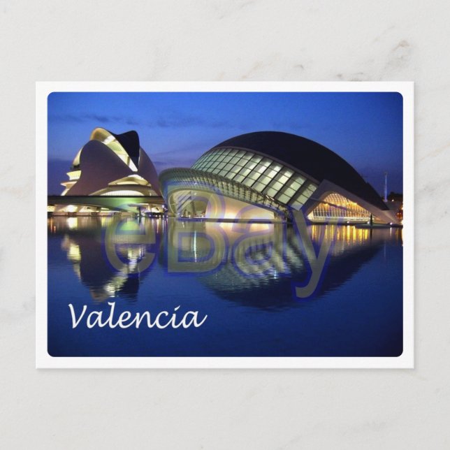 Spanien - Valencia - Postkarte (Vorderseite)