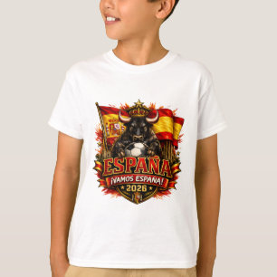 Spanien ¡Vamos España! 2026 Fußballfan  T-Shirt