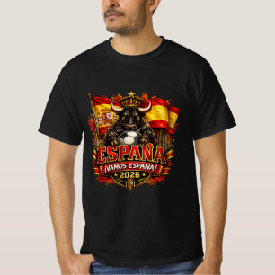 Spanien ¡Vamos España! 2026 Fußballfan T-Shirt