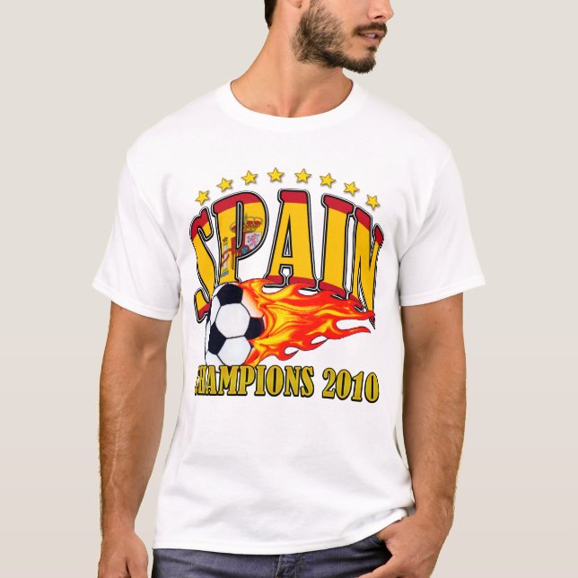 Spanien verficht 2010 T-Shirt (Vorderseite)