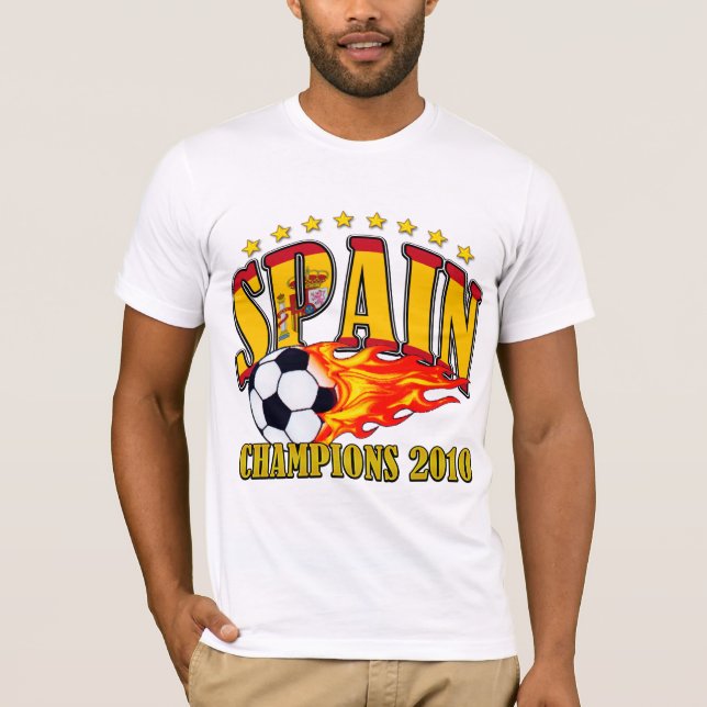 Spanien verficht 2010 T-Shirt (Vorderseite)