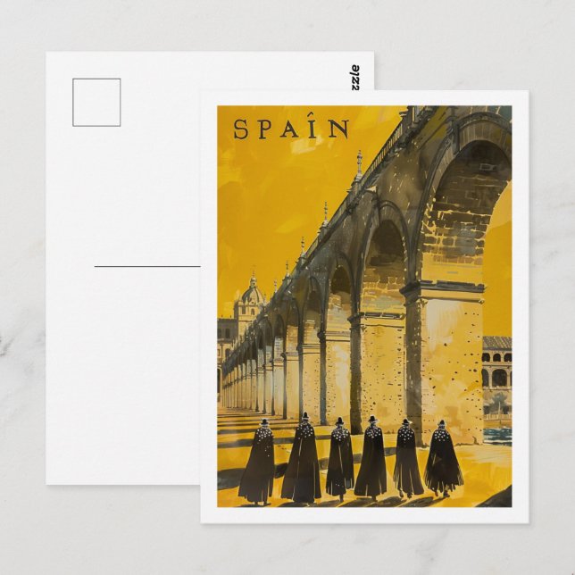 Spanien Vintag Berühmter Reiseort Postkarte (Vorne/Hinten)