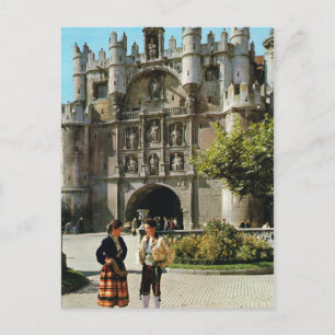 Spanien Vintage, Burgos, Marienbogen Postkarte