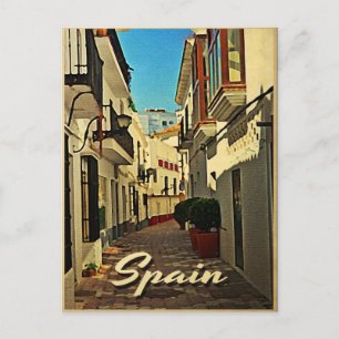 Spanien Vintage Reise Postkarte