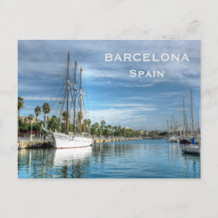 Spanien Vintage Reise Tourismus Hinzufügen Postkarte
