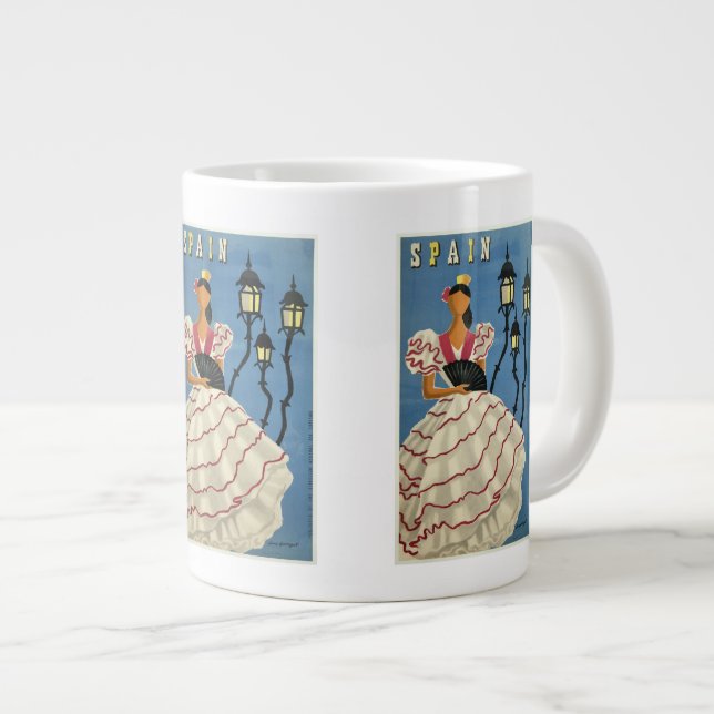 SPANIEN Vintage Tasse (Vorderseite Rechts)