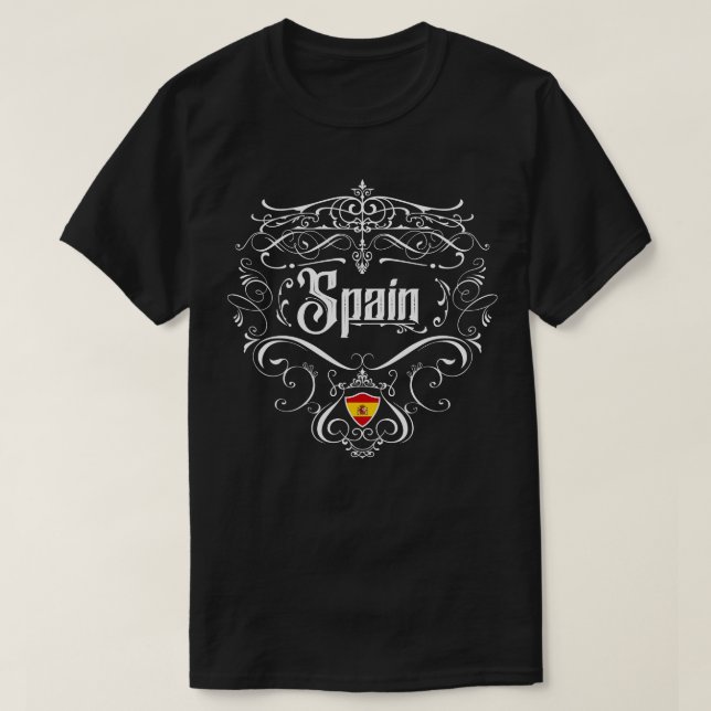 Spanien - Vintages Design T-Shirt (Design vorne)