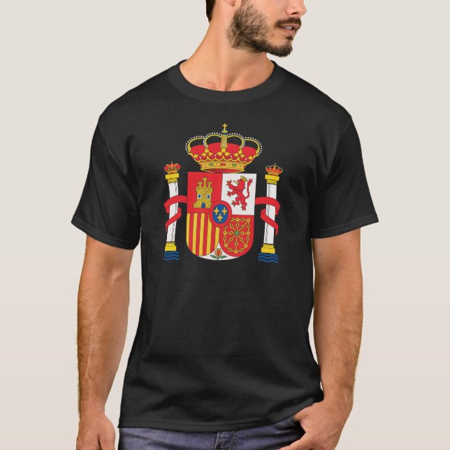 Spanien-Wappen T-Shirt (Vorderseite)