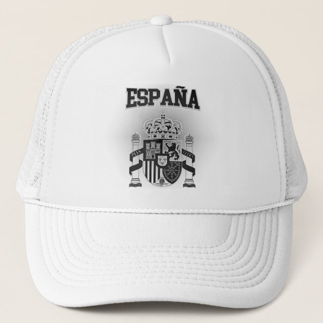 Spanien Wappen Truckerkappe (Vorderseite)