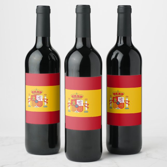Spanien Weinetikett (Flaschen)
