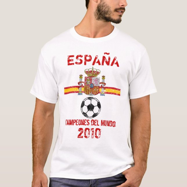 Spanien-Weltmeister T-Shirt (Vorderseite)